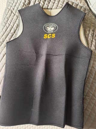 Traje buceo 5+5mm talla 2 Mares