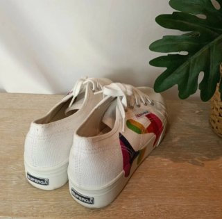 Zapatillas Superga Plataforma Talla 38 Arcoíris