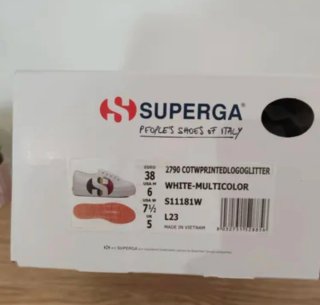 Zapatillas Superga Plataforma Talla 38 Arcoíris