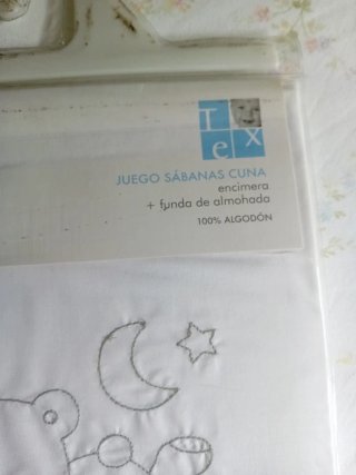 Juego Sábanas nuevo con funda de almohada