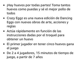 Juego de mesa Crazy Eggz