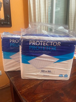 2 paquetes protectores 60x90cm (20 unidades)