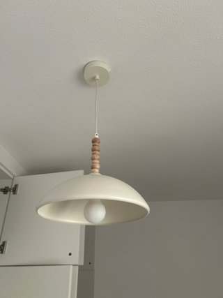 Lámpara colgante Zara Home beige