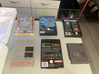 Nintendo NES Control Deck + Videojuegos