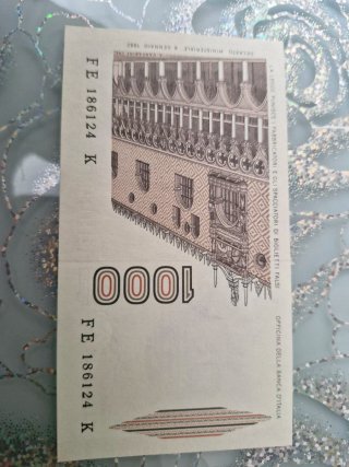 Banconota 1000 Lire Italia