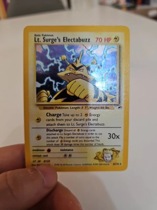 Lote Cartas Pokémon Eléctricos (Pikachu, Electabuz