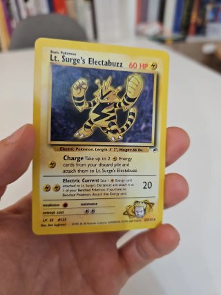 Lote Cartas Pokémon Eléctricos (Pikachu, Electabuz