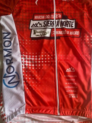 Maillot Ciclismo Sierra Norte Talla S