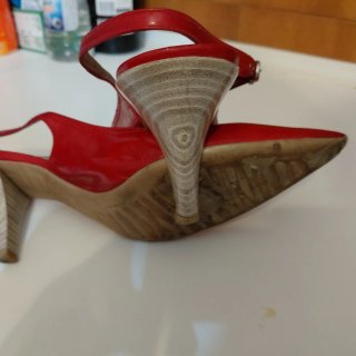Zapatos Hispanitas Slingback Rojos
