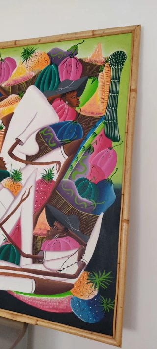 Cuadro Óleo Pintado a Mano Santo Domingo