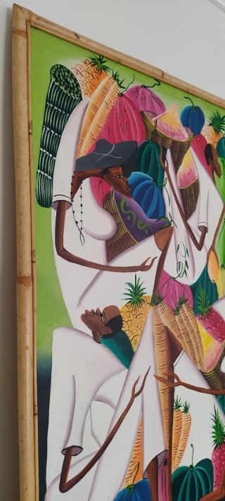 Cuadro Óleo Pintado a Mano Santo Domingo