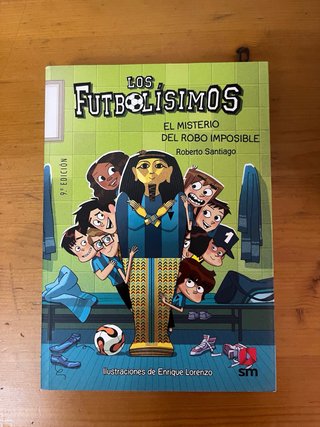 Pack 6 libros de los futbolísimos