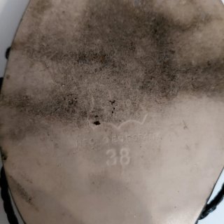 Sandalias destalonadas Florana negras y blancas