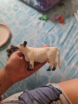 Conjunto animales granja (vaca, perro, elefante)