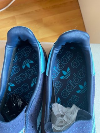 Zapatillas Adidas Spezial Azul Marino y Turquesa