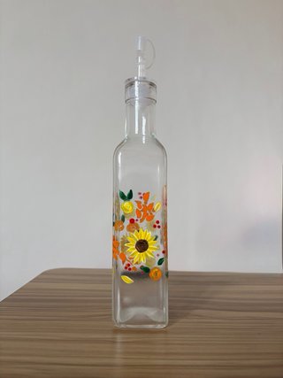 Dispenser Olio/Aceto Dipinto A Mano | customisable