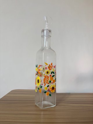 Dispenser Olio/Aceto Dipinto A Mano | customisable