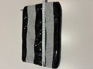 Bolso Yotuel Rayas Blanco y Negro