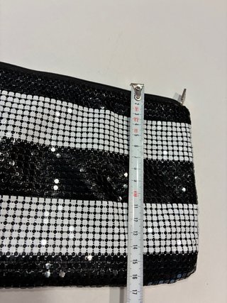 Bolso Yotuel Rayas Blanco y Negro