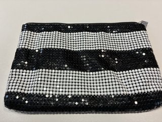 Bolso Yotuel Rayas Blanco y Negro