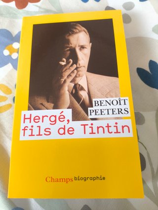 Tintin. Hergé fils de Tintin. Benoit Peeters.Nuevo