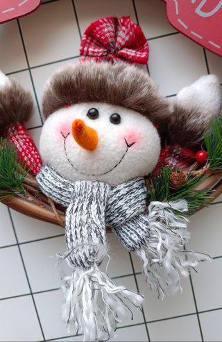 Lote de 5 artículos decorativos de Navidad!!
