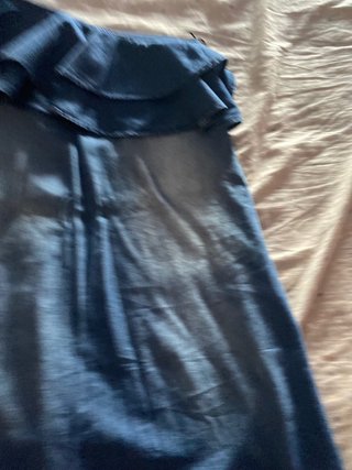 Vestito in cotone monospalla