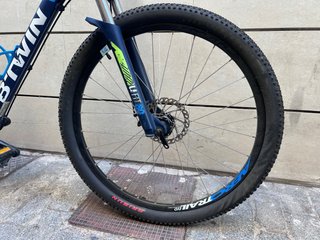Bicicleta Btwin Montaña Azul