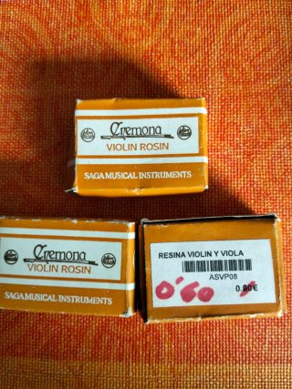 Resina Cremona Violín y Viola