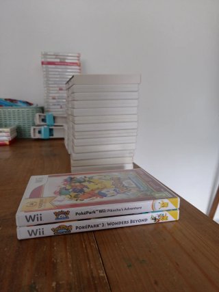 2 Juegos Pokémon Wii: PokéPark Pikachu y Wonders
