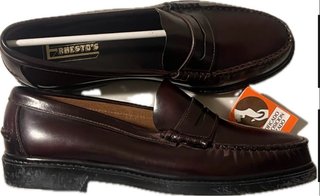 Mocasines Ernesto's Piel Burdeos Talla 43