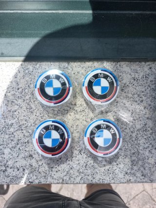 4 Tapas Llantas BMW 50 Aniversario