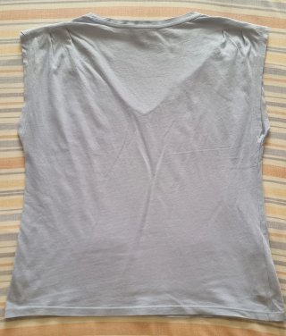 Camiseta Mango Azul Talla M