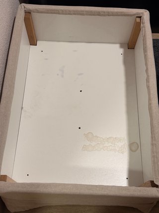 Puff Ikea EKTORP tela beige