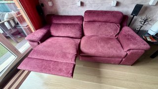 Divano relax elettrico a 2 corpi (3 posti)