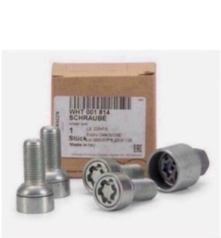TORNILLOS ANTIRROBO VW GOLF AUDI VW T4T5 T6.1 SEAT