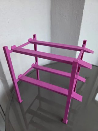 Expositor/elevador coches rc 1/18 en 3D