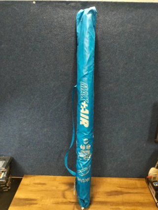 Sombrilla playa antiviento Ø220cm Aktive olas azul