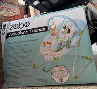 Hamaca Zobo Woodland Friends con Música