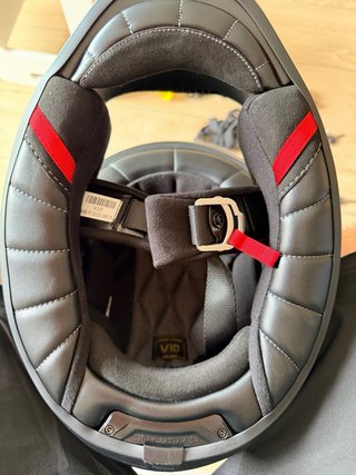 Casco HJC V10 Negro Brillo Talla L