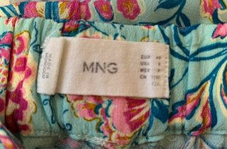 Falda pantalón estampado floral