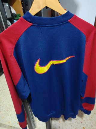 Sudadera Nike FC Barcelona Azul y Roja
