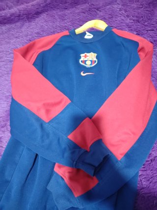Sudadera Nike FC Barcelona Azul y Roja