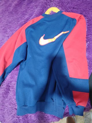 Sudadera Nike FC Barcelona Azul y Roja