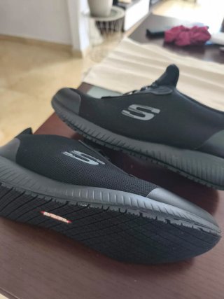 Zapatos Skechers Work Talla 40 Negros
