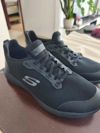 Zapatos Skechers Work Talla 40 Negros