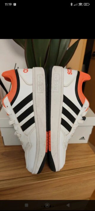 Adidas Talla 38 Blancas Naranja