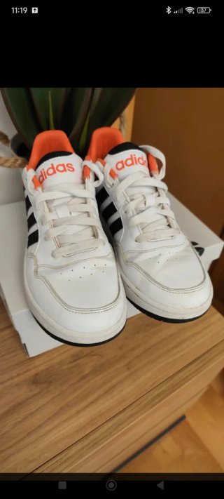 Adidas Talla 38 Blancas Naranja