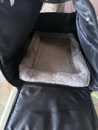 Transportín para mascotas gris