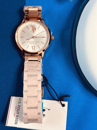 Reloj U.S. Polo Assn. Acero Rosa 30mm